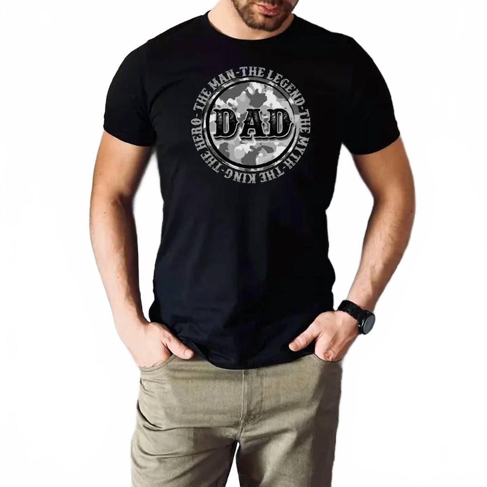 NEW SOUTHERN ATTITUDE the man-dad t-shirt in black